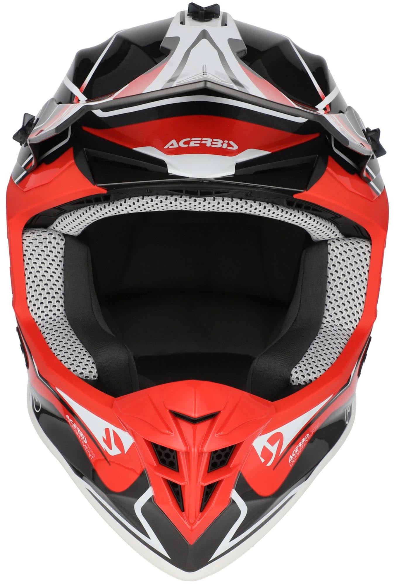 Acerbis Linear 2026 Motocrosshelm zwart/rood/wit XXL (63/64) Figuur 4