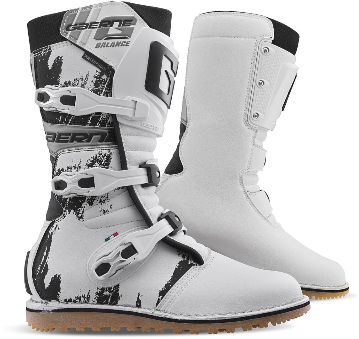 Gaerne Balance XTR bottes de motocross imperméables Blanc 48 Figure 1