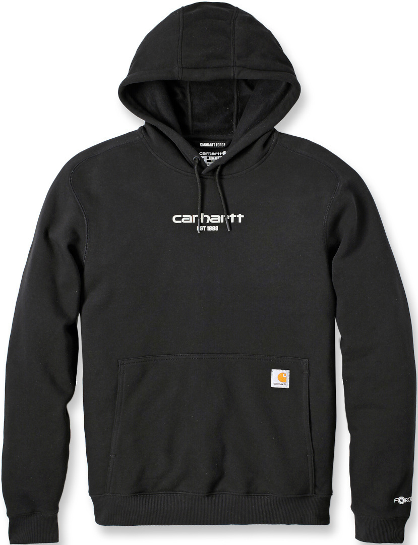 Carhartt Force Relaxed Fit Lightweight Logo Graphic Sweatshirt black M Figure 1