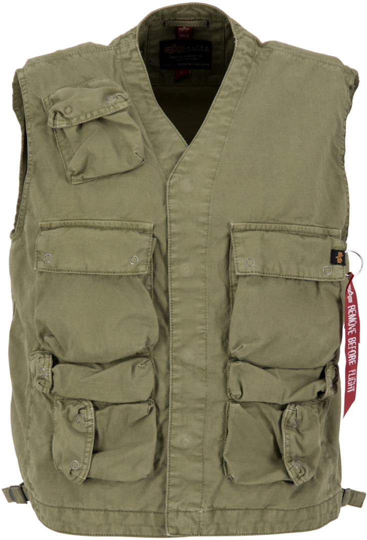 Alpha Industries Military Vest măsline S Figura 1