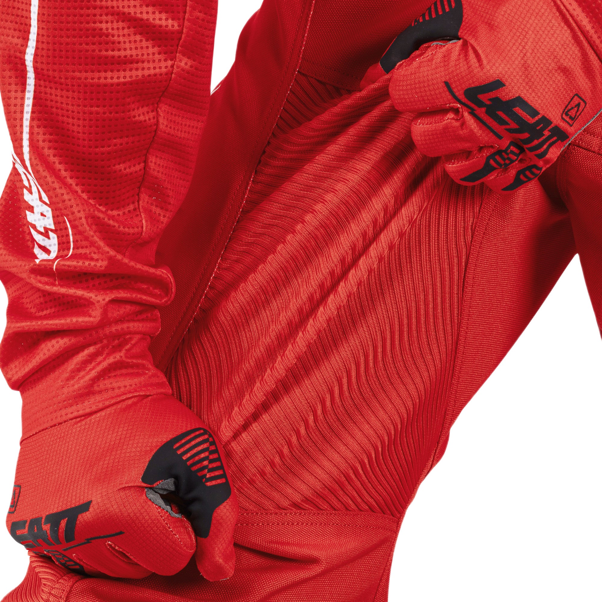 Leatt Moto Ride Kit 3.5 V26 Conjunto de camisa e calça de motocross vermelho/branco S Figura 6