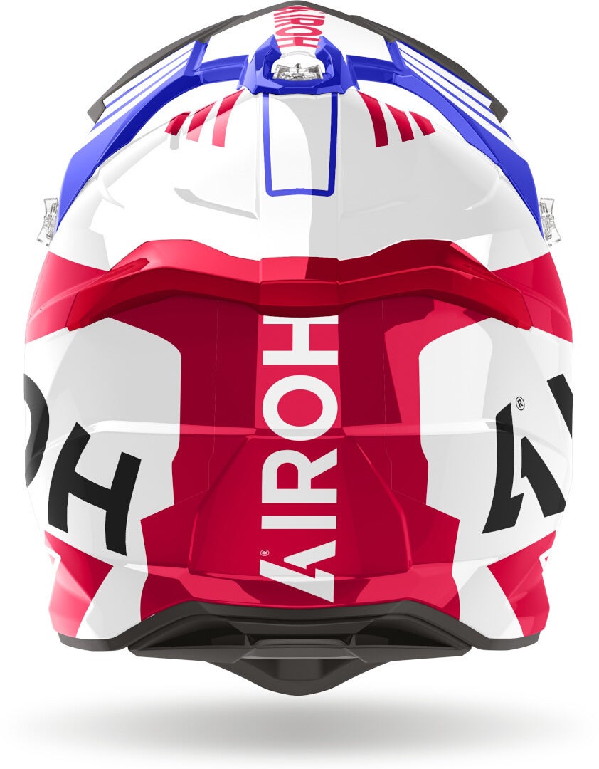 Airoh Strycker Brave Casco da motocross bianco/rosso/blu S (55/56) Figura 3