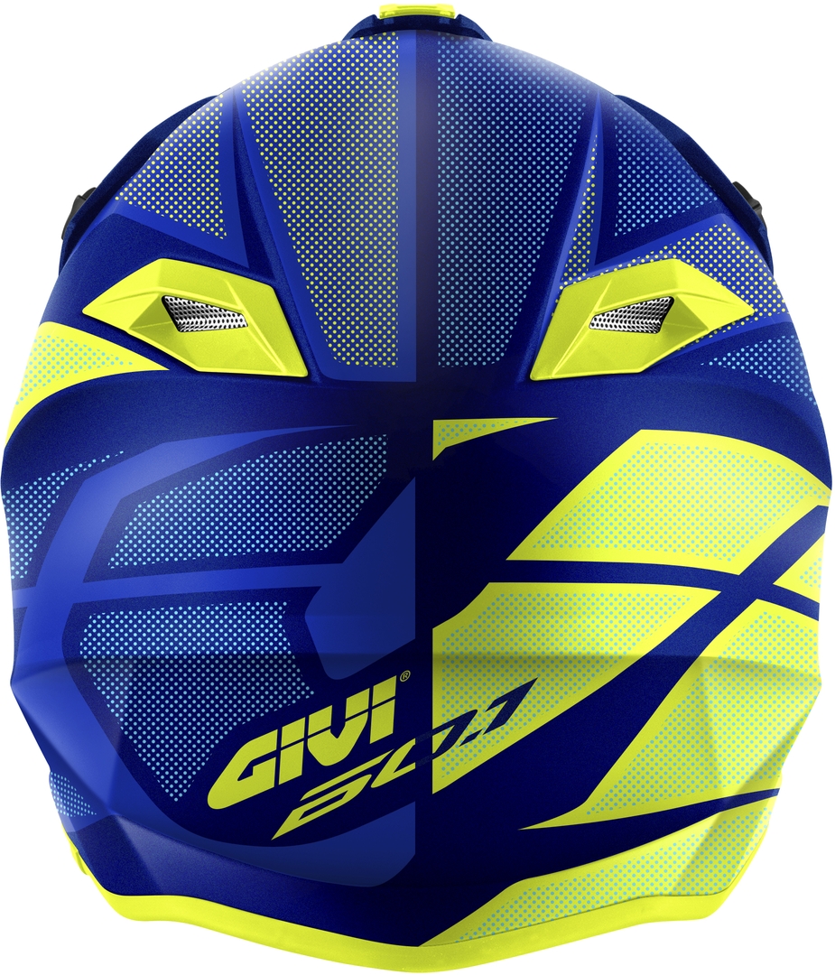 GIVI 60.1 Invert Cross Helmet blue matt/yellow M Figure 3