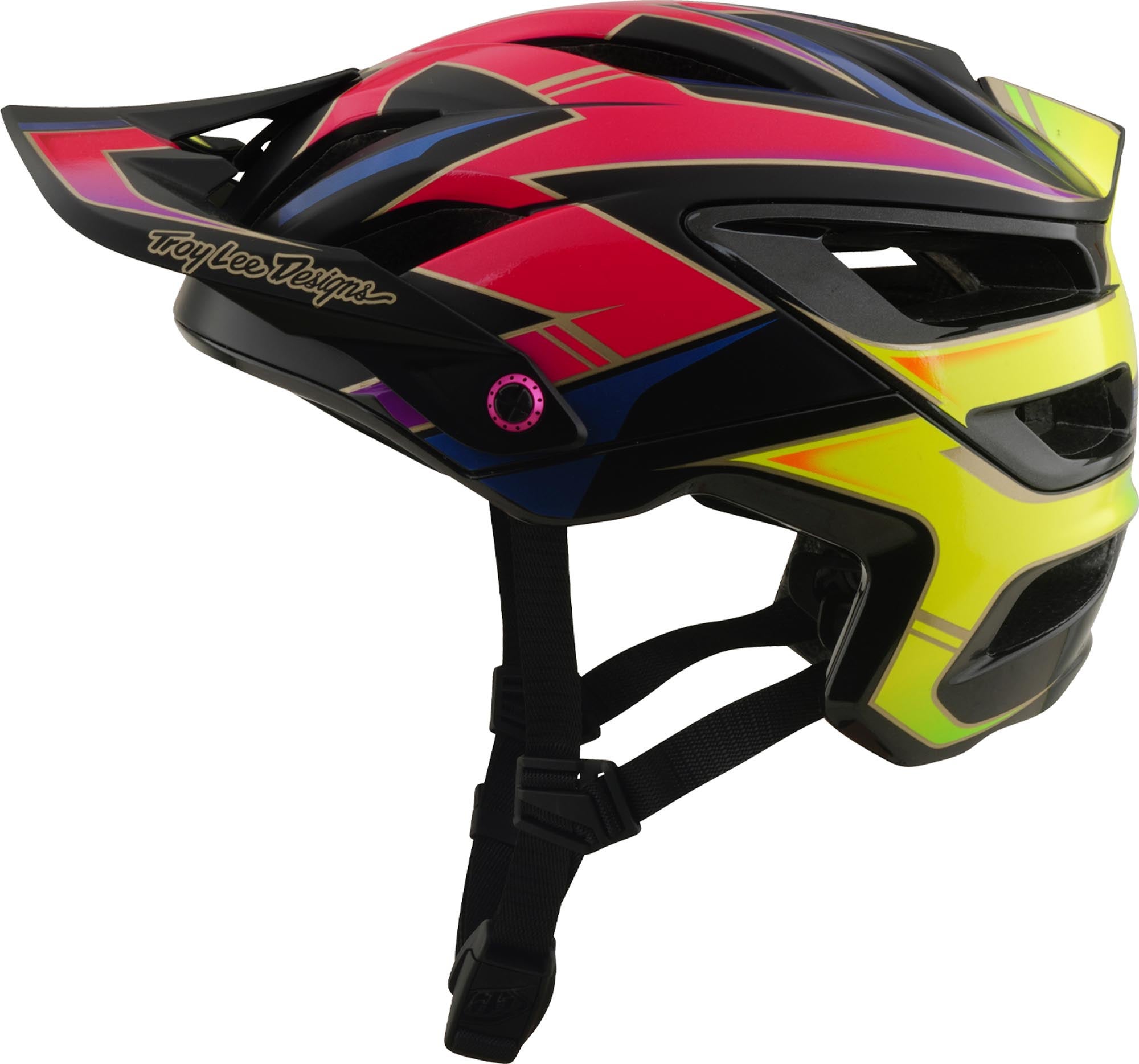 Troy Lee Designs A3 MIPS Electra Cykelhjelm sort/gul/rød XL-XXL (60/63) Figur 7