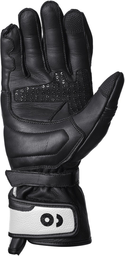 GMS GR-1 SF perforierte Motorrad Handschuhe schwarz/weiß 2XL Abbildung 2