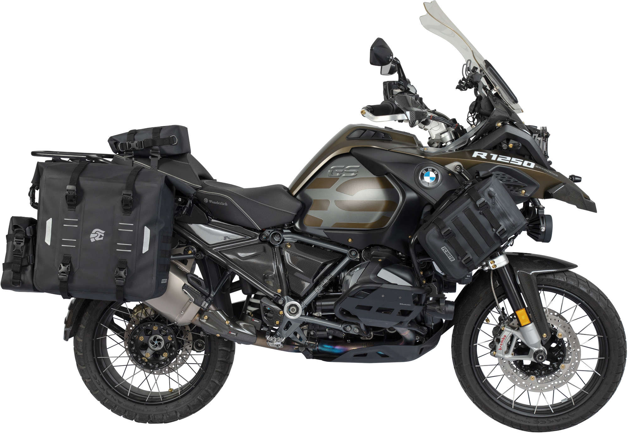 FC-Moto Ever-ST 20 L Set de geantă de șa Negru de carbon Figura 10