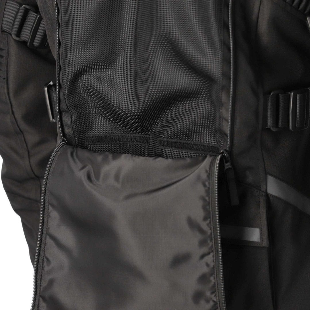 Acerbis X-Rover wasserdichte Damen Motorrad Textiljacke schwarz M Abbildung 7