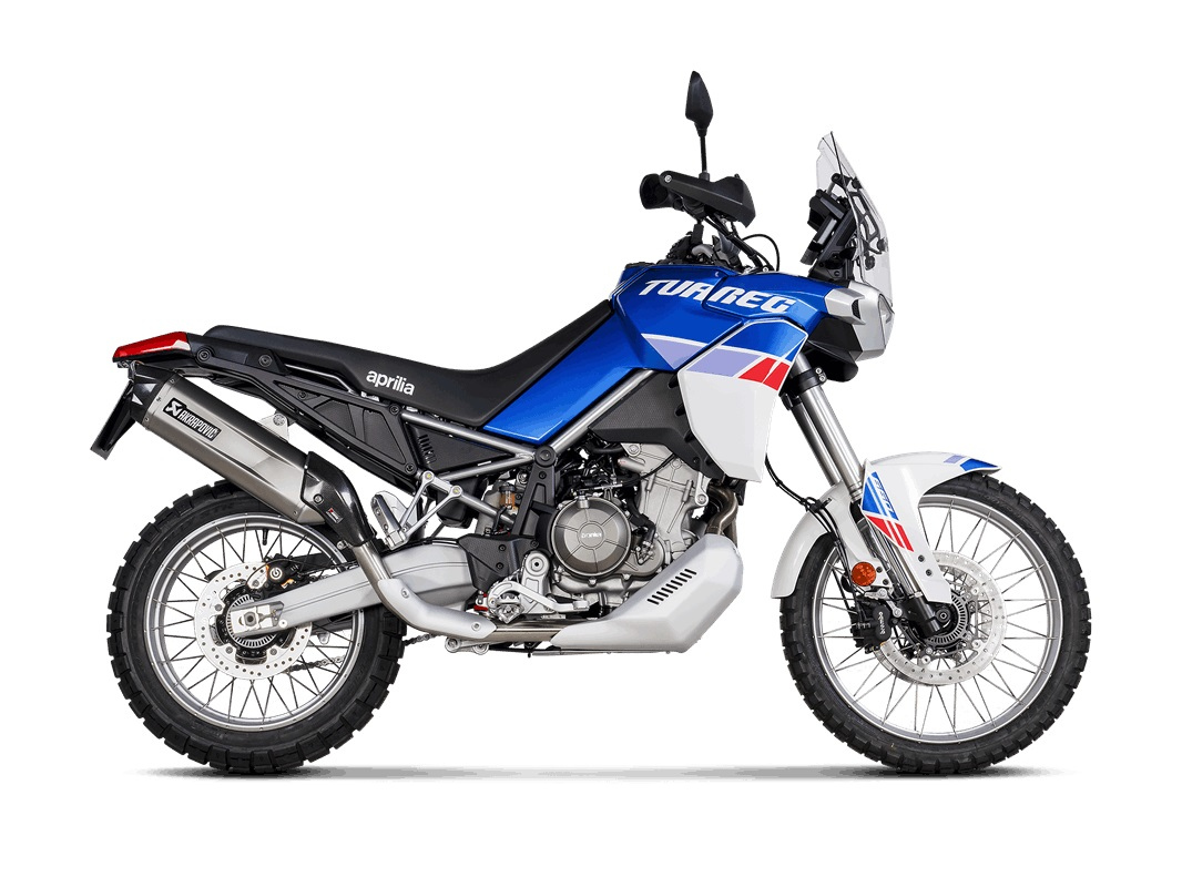 Akrapovic Slip-On Line Bakre ljuddämpare i titan Figur 2