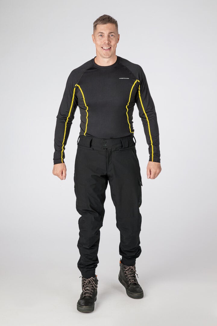 Lindstrands Forshult Pantalones textiles para motocicleta 56 L33 Figura 3