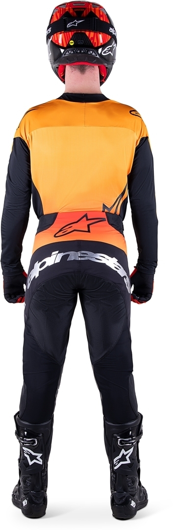 Alpinestars Techstar Sein Motocross Jersey schwarz/orange M Abbildung 4