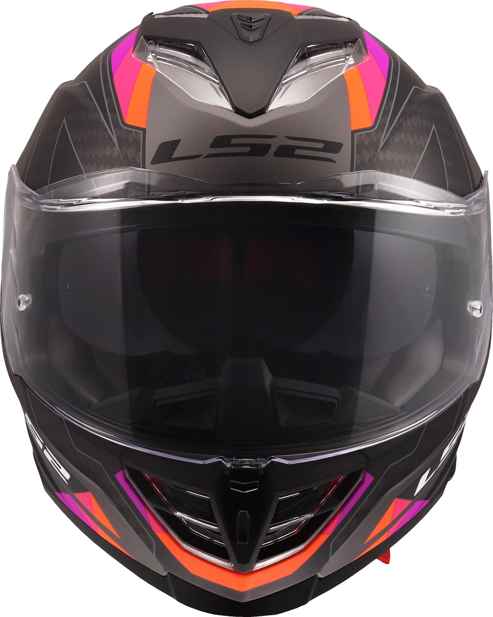 LS2 FF818 Storm III Sporty Helm grau/lila XL (61/62) Abbildung 9