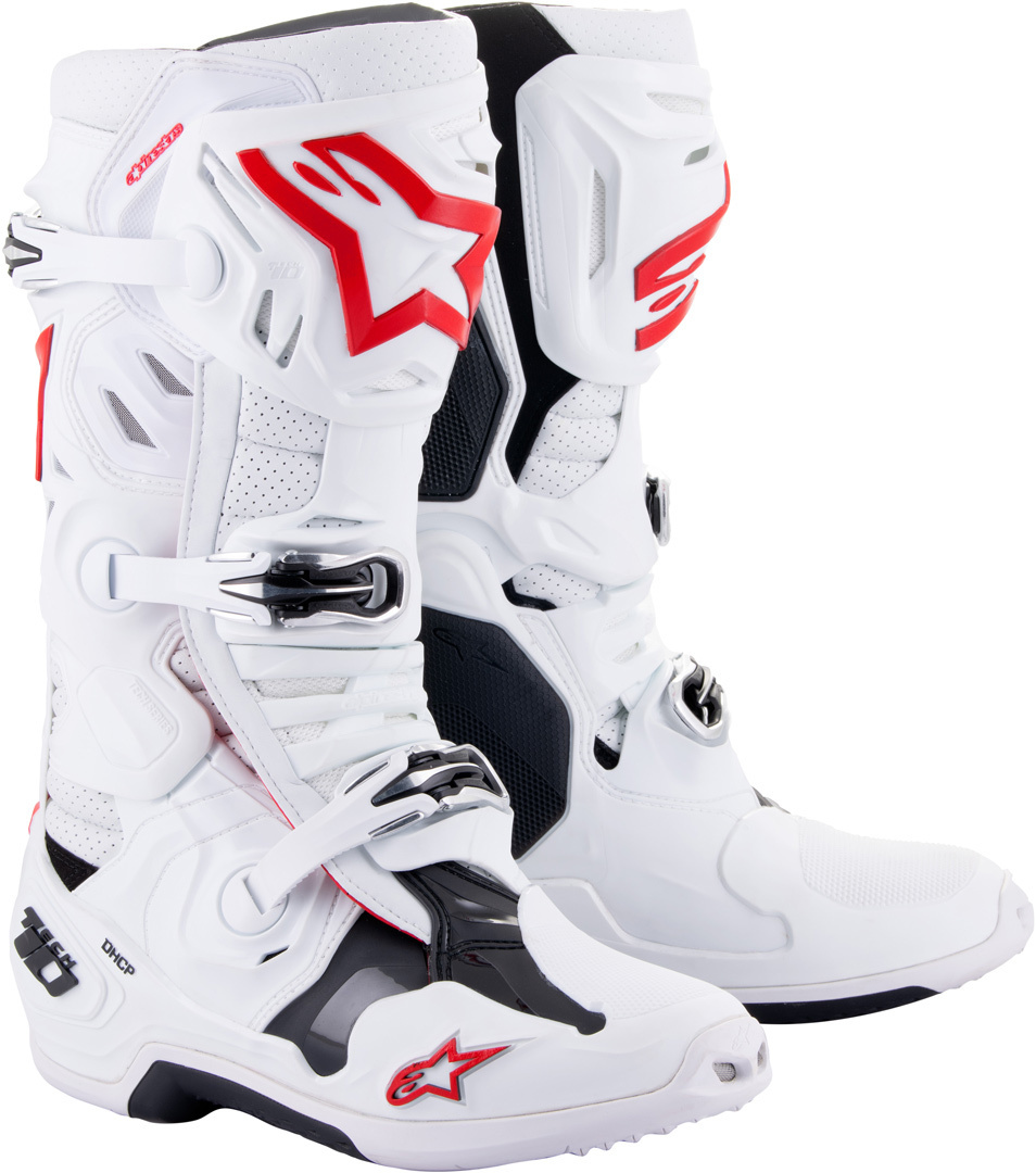 white/red