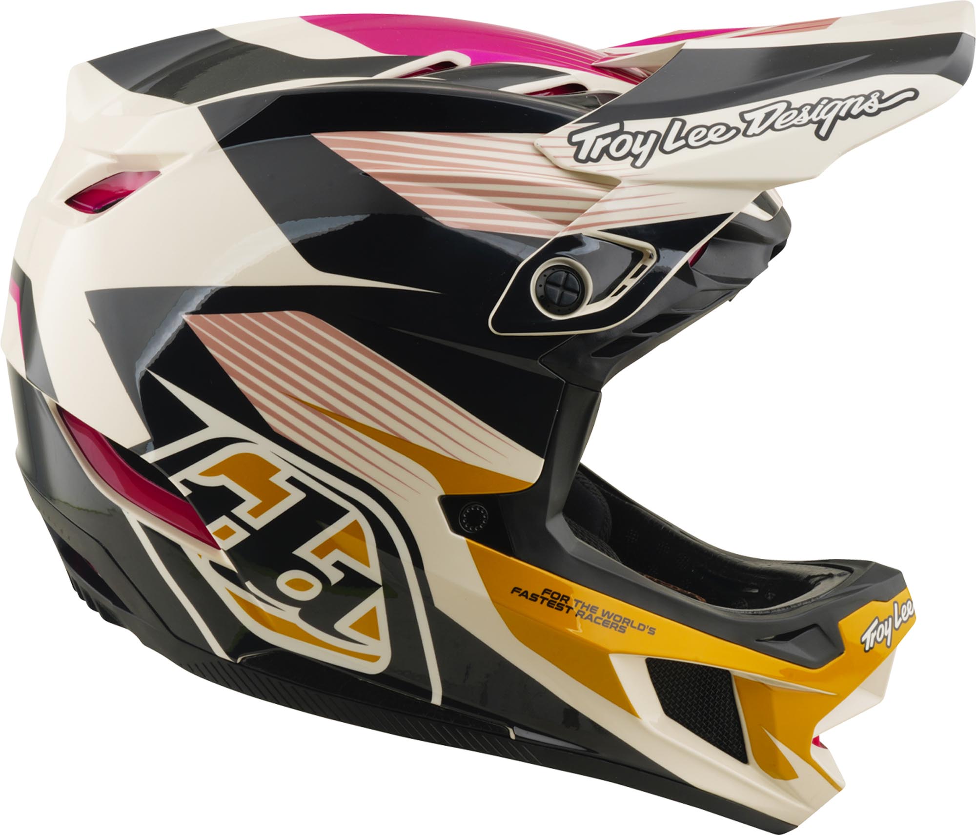 Troy Lee Designs D4 Polyacrylite MIPS Turbo Acid Downhill Helmet S (55/56) Figure 2