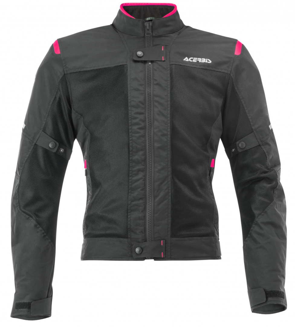 Acerbis Ramsey Vented Damen Motorrad Textiljacke schwarz/pink S Abbildung 4