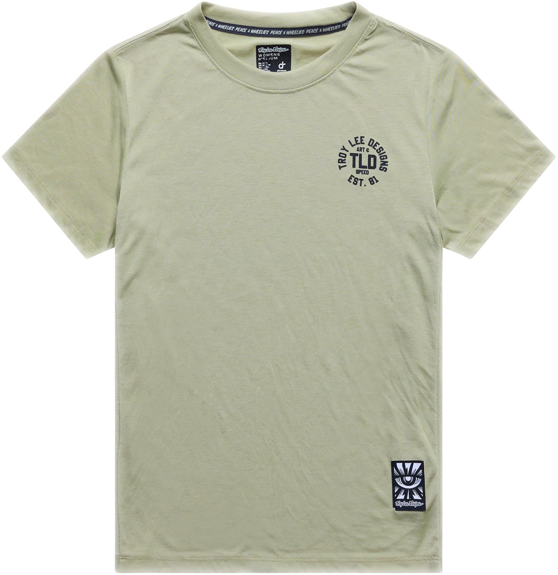 Troy Lee Designs Lilium Ride Stamps Ladies Short Sleeve Bicycle Jersey-image-1153639352