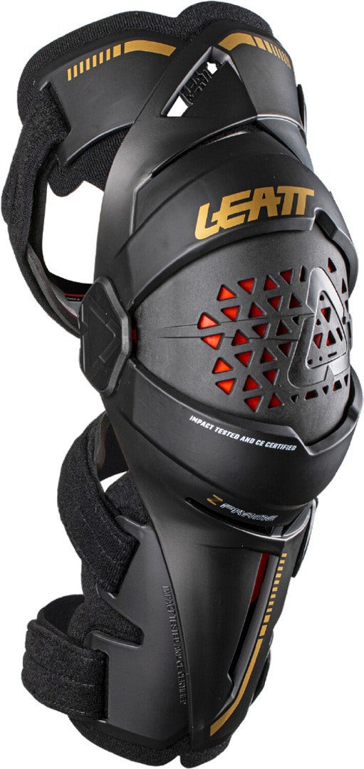 Leatt Men's Black Z-Frame Lines Knee Protectors