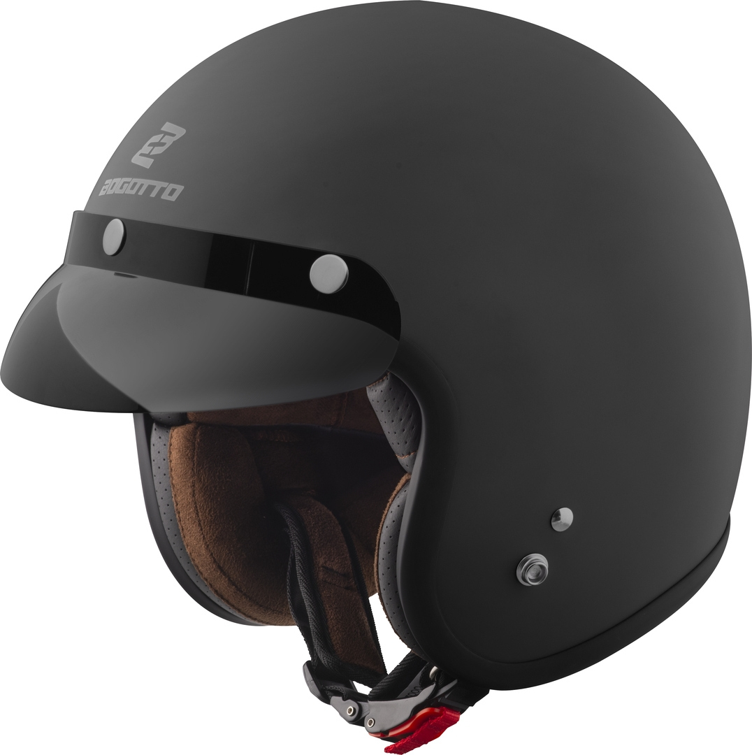 Bogotto H541 Solid Casque jet Noir mat XL Figure 2