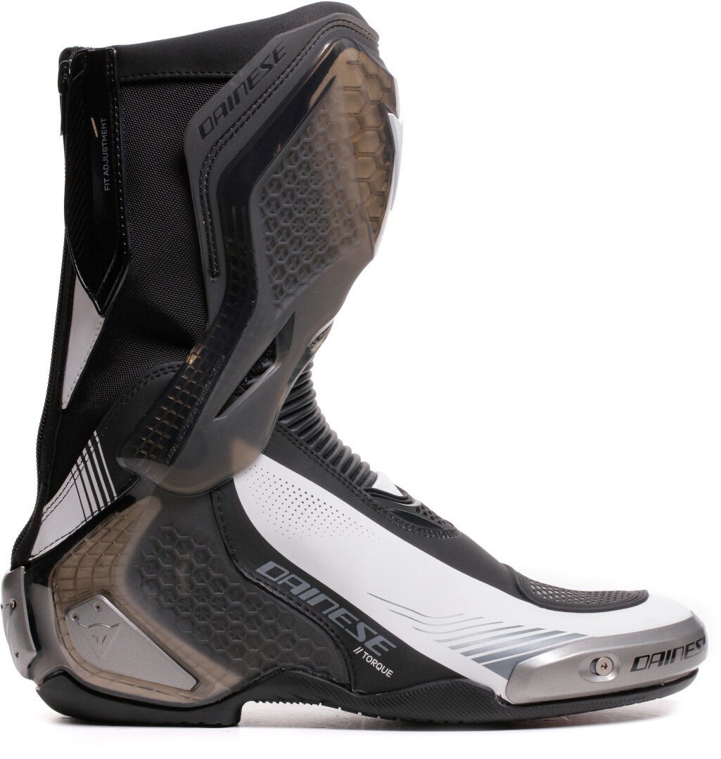 Dainese Torque 4 S Motorcycle Boots black/white 46 Figure 3