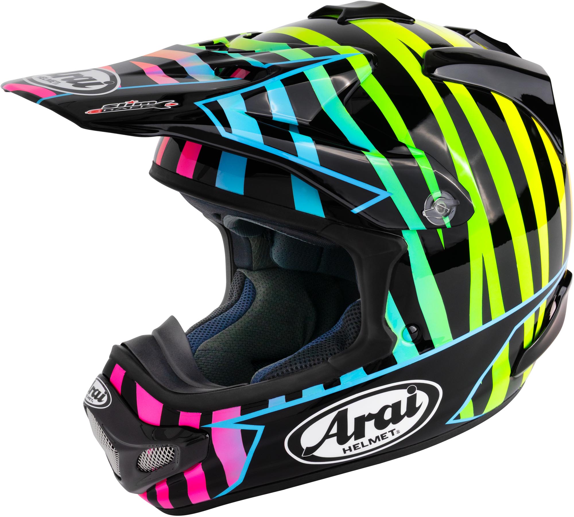 Arai MX-V Evo Van Beveren Motocross Capacete Artigo principal Figura 1