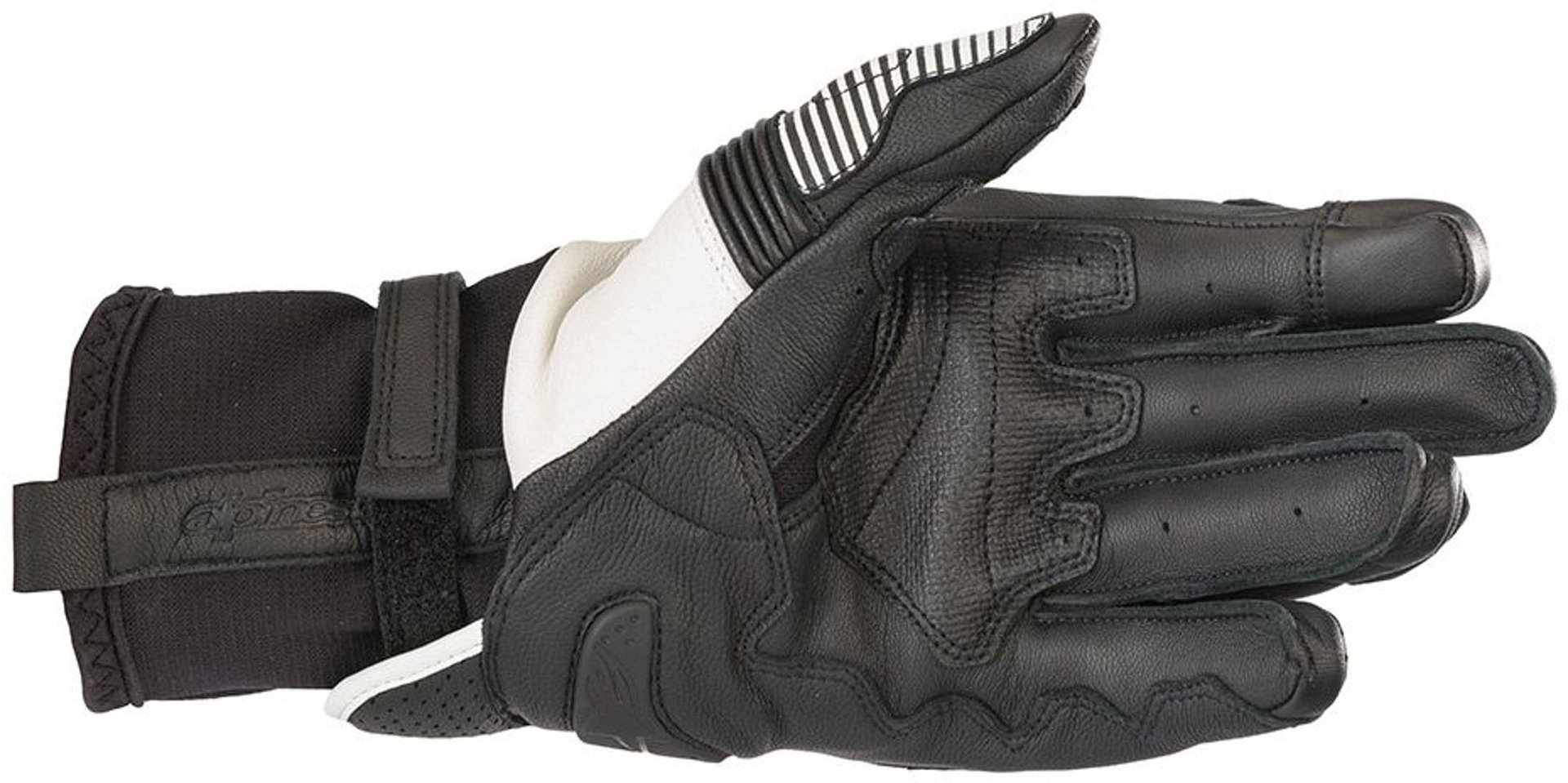 Alpinestars GP X V2 Motorcykelhandsker Sort/hvid S Figur 2