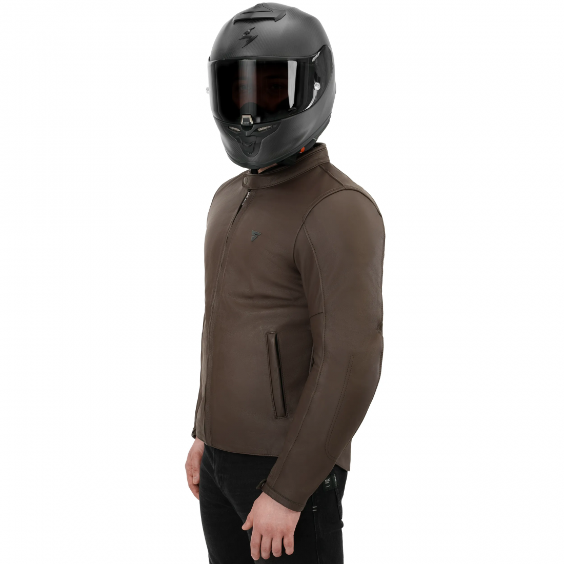 SHIMA Hunter 3.0 摩托车皮夹克 布朗 3XL 图6