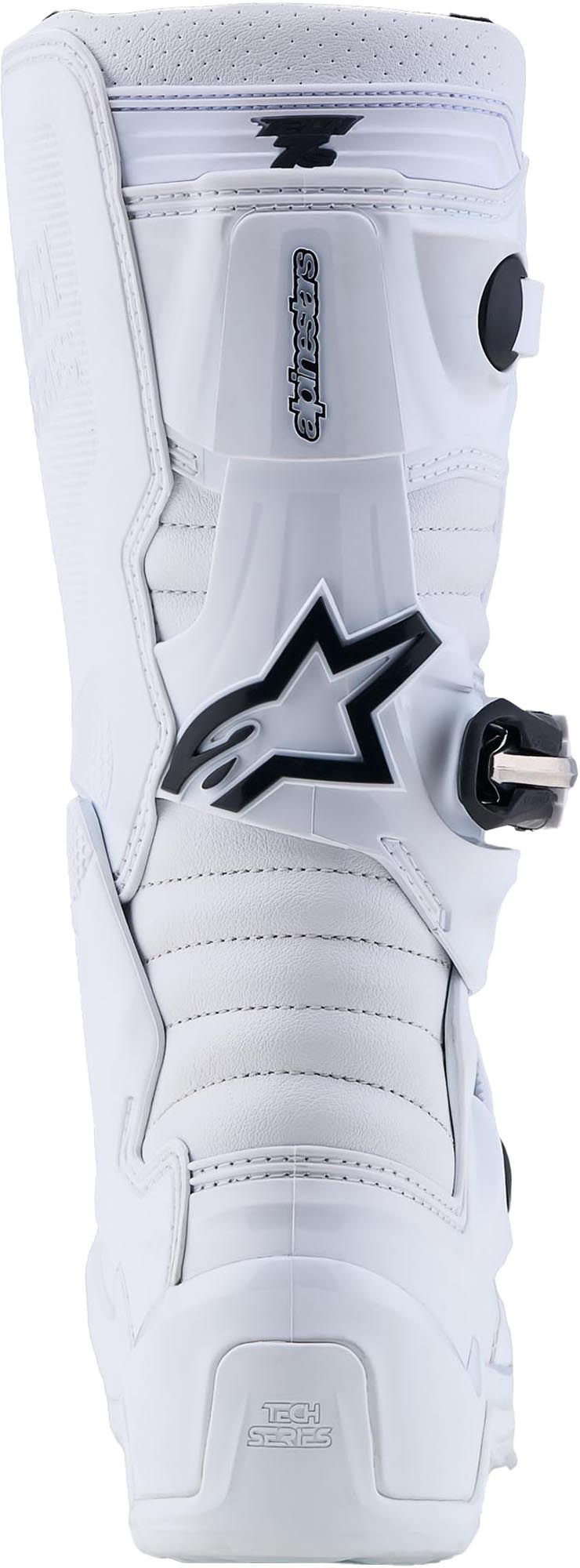 Alpinestars Tech 7S Jeugd Motorcross Laarzen Wit 8 Figuur 4