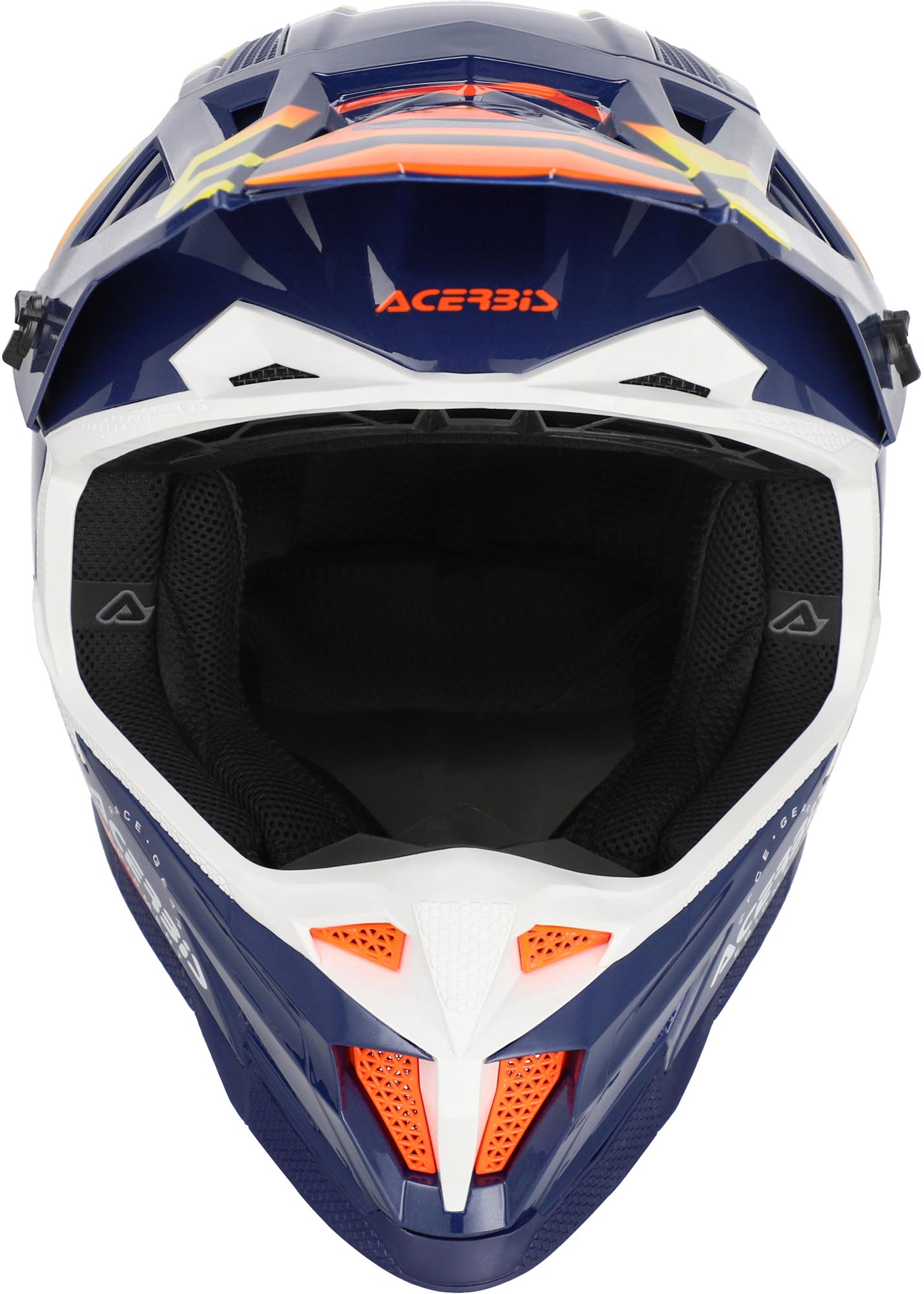 Acerbis T711 Graphic Cască de motocross Albastru/Portocaliu/Alb XXL (63/64) Figura 4