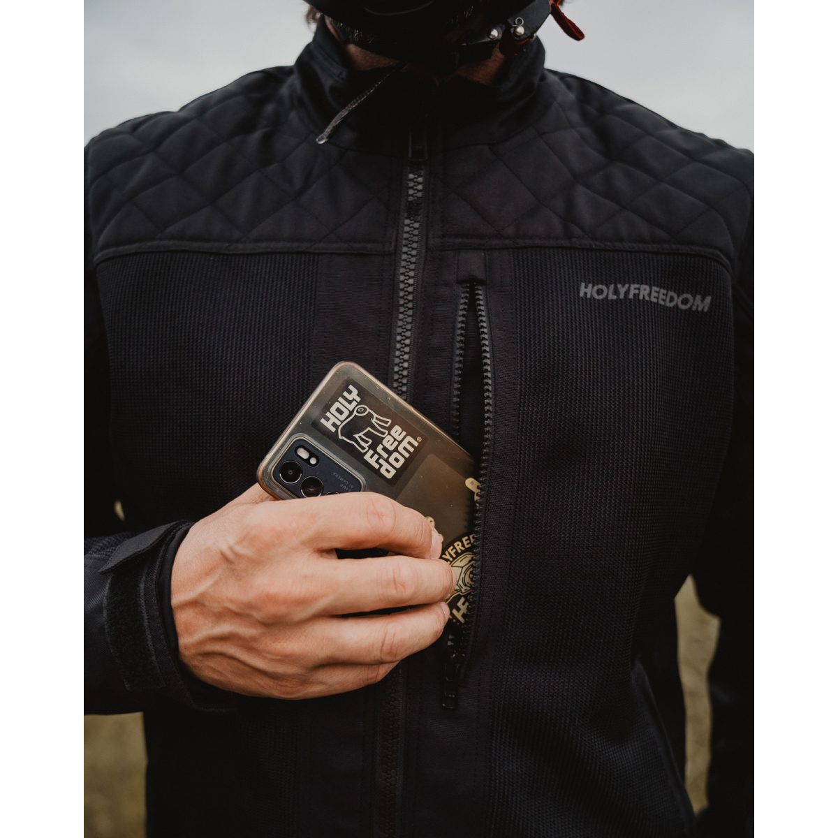 HolyFreedom Rete Air Motorcycle Textile Jacket black L Figure 7