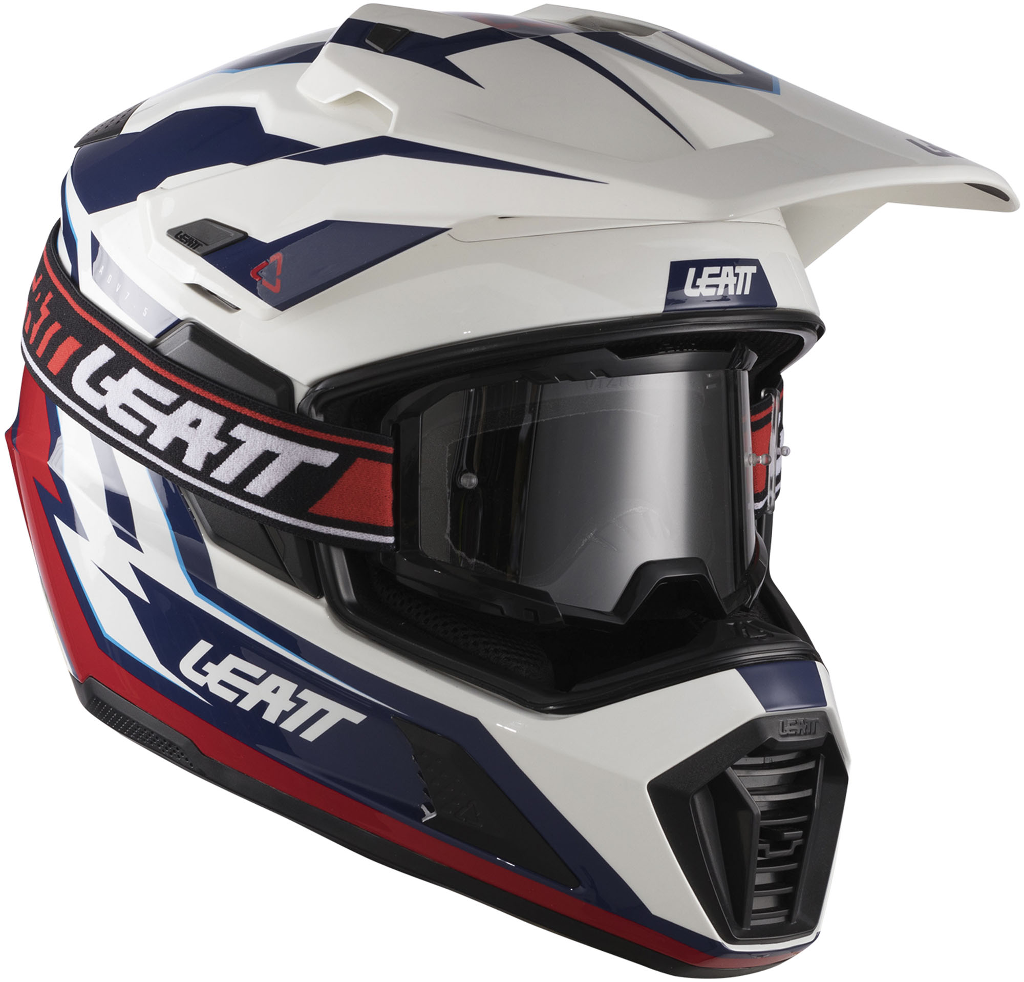 Leatt ADV 7.5 Graphic Elmo con occhiali blu/rosso M (57/58) Figura 4
