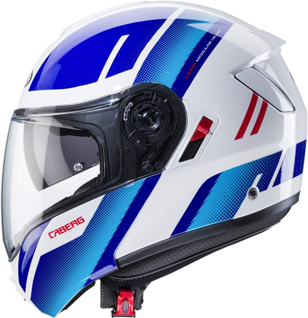 Caberg Levo X Manta Helmet white/blue/red XXL (63/64) Figure 3
