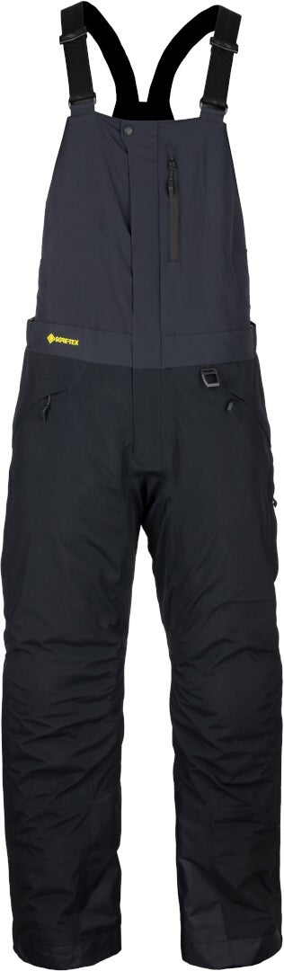 Klim Keweenaw 2025 waterproof Snowmobile Bib Pants black/grey/yellow XL Figure 5