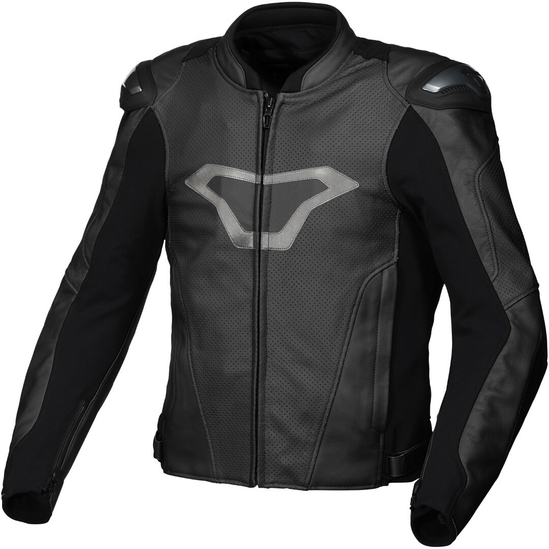 Macna Aviant Air perforated Motorcycle Leather Jacket-image-976701227