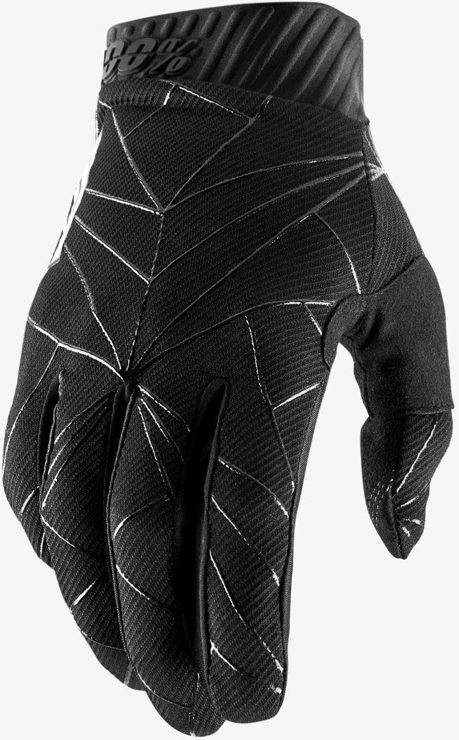 100% Ridefit Handsker Sort XL Figur 1