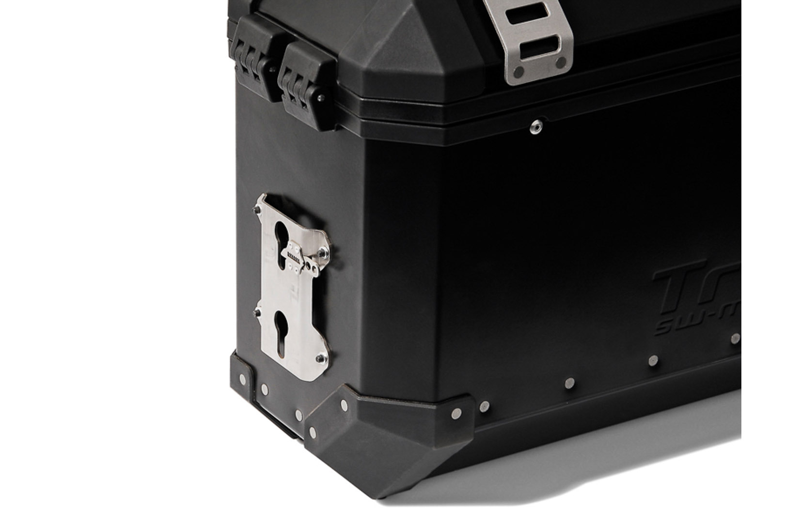 Suport pentru accesorii SW-Motech TRAX - Pentru carcasele laterale TRAX. Argintiu. Figura 2