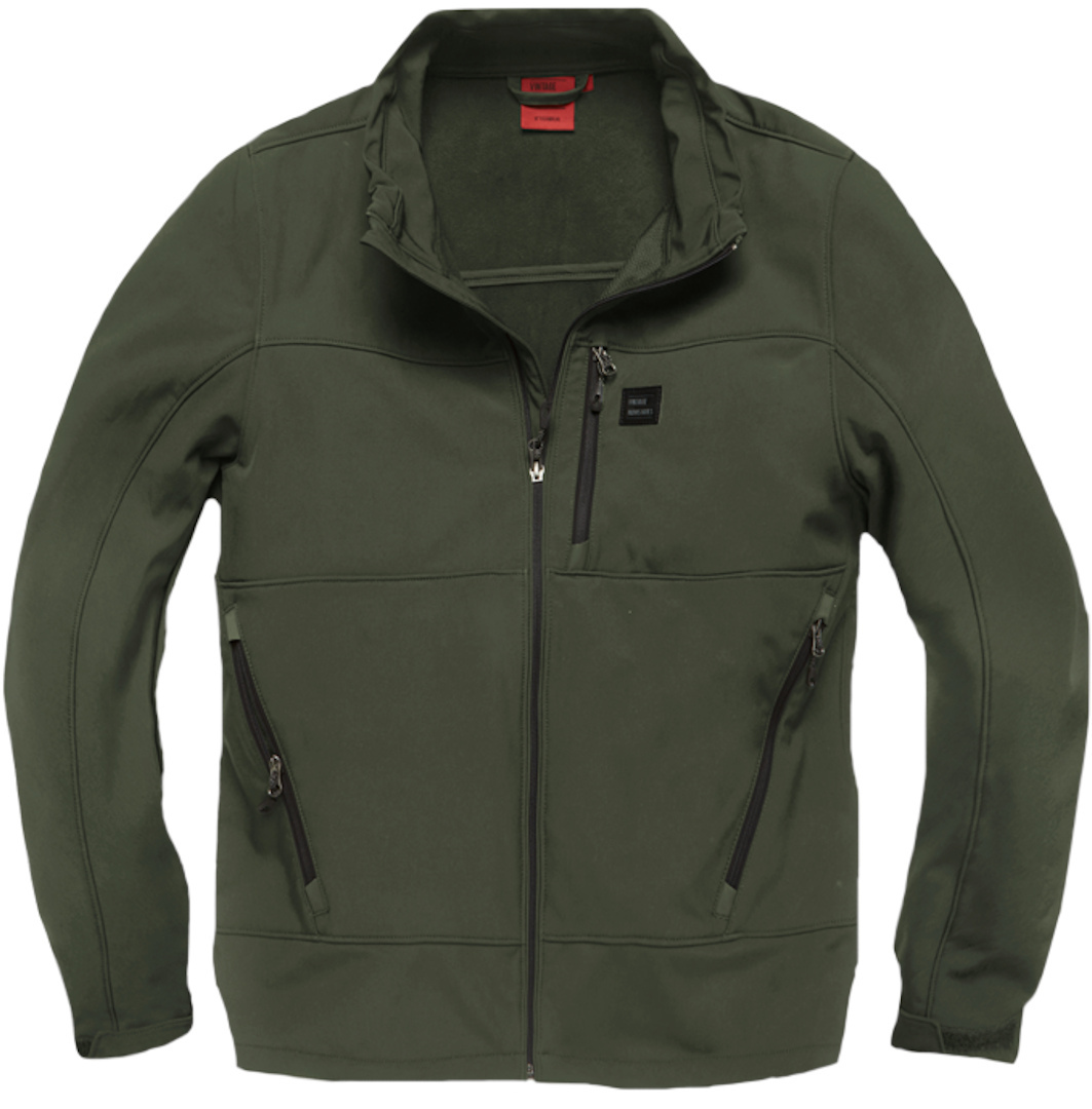 Vintage Industries Renzo Softshell jacka Oliv XXL Figur 1