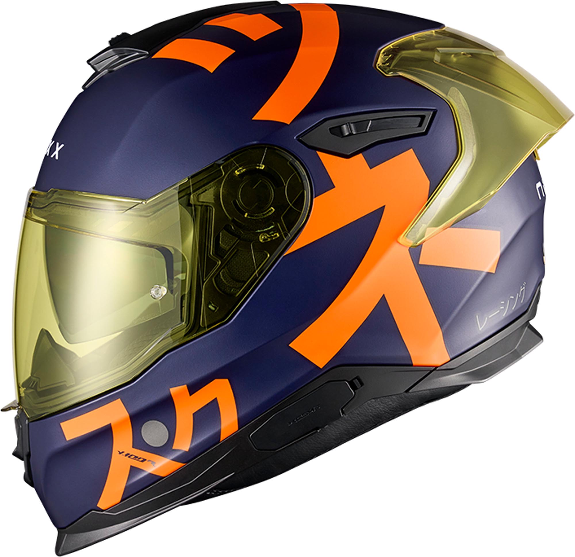 Nexx Y.100R Nippon Helm blau/orange S (55/56) Abbildung 2