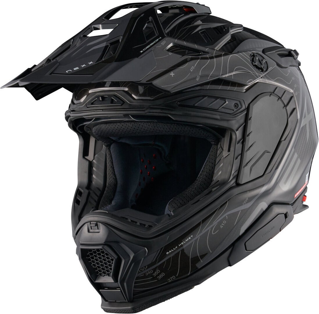 Side view of Nexx X.WED 3 Furka Carbon Motocross Helmet
