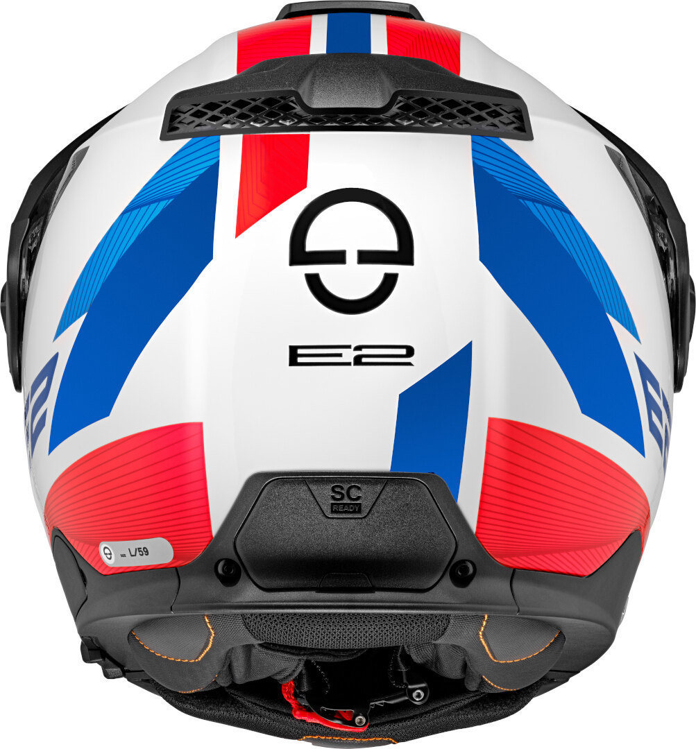 Schuberth E2 Defender Casco bianco/blu/rosso L (59) Figura 8