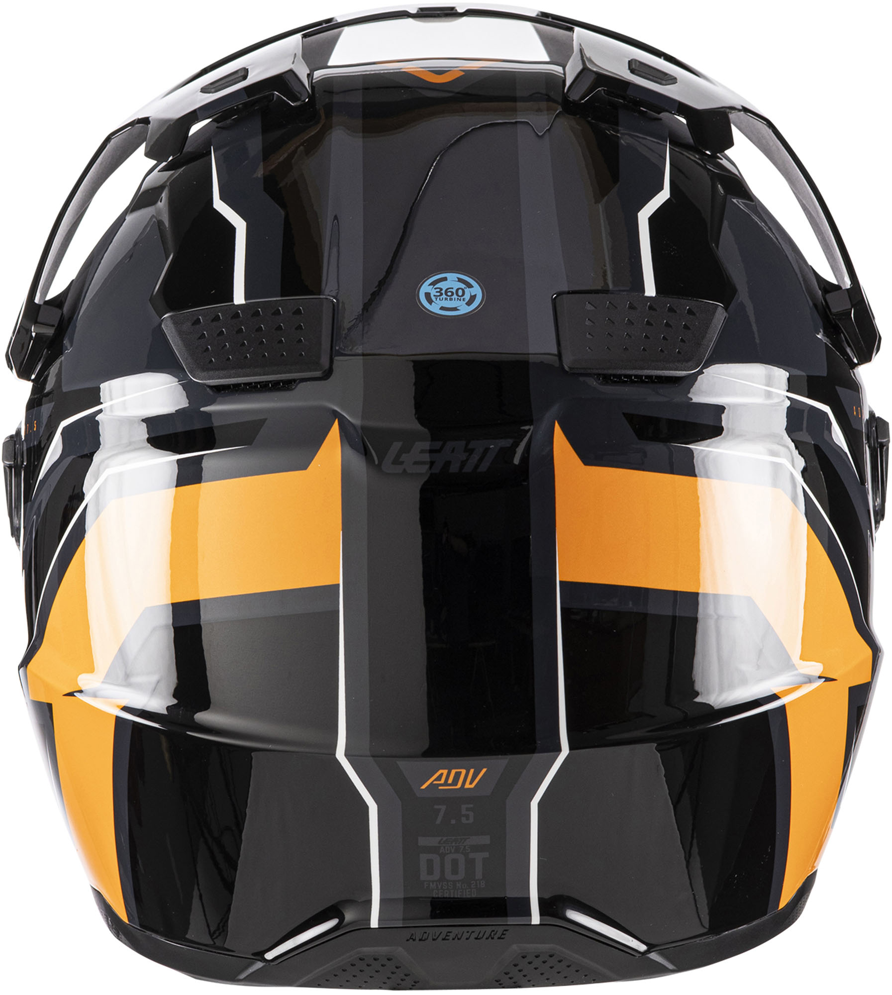 Leatt ADV 7.5 Graphic Elmo com óculos preto/laranja L (59/60) Figura 11