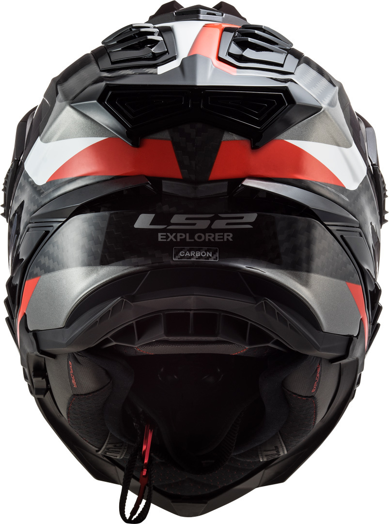 LS2 MX701 C Explorer Frontier G Casco da motocross nero/rosso M (57/58) Figura 3