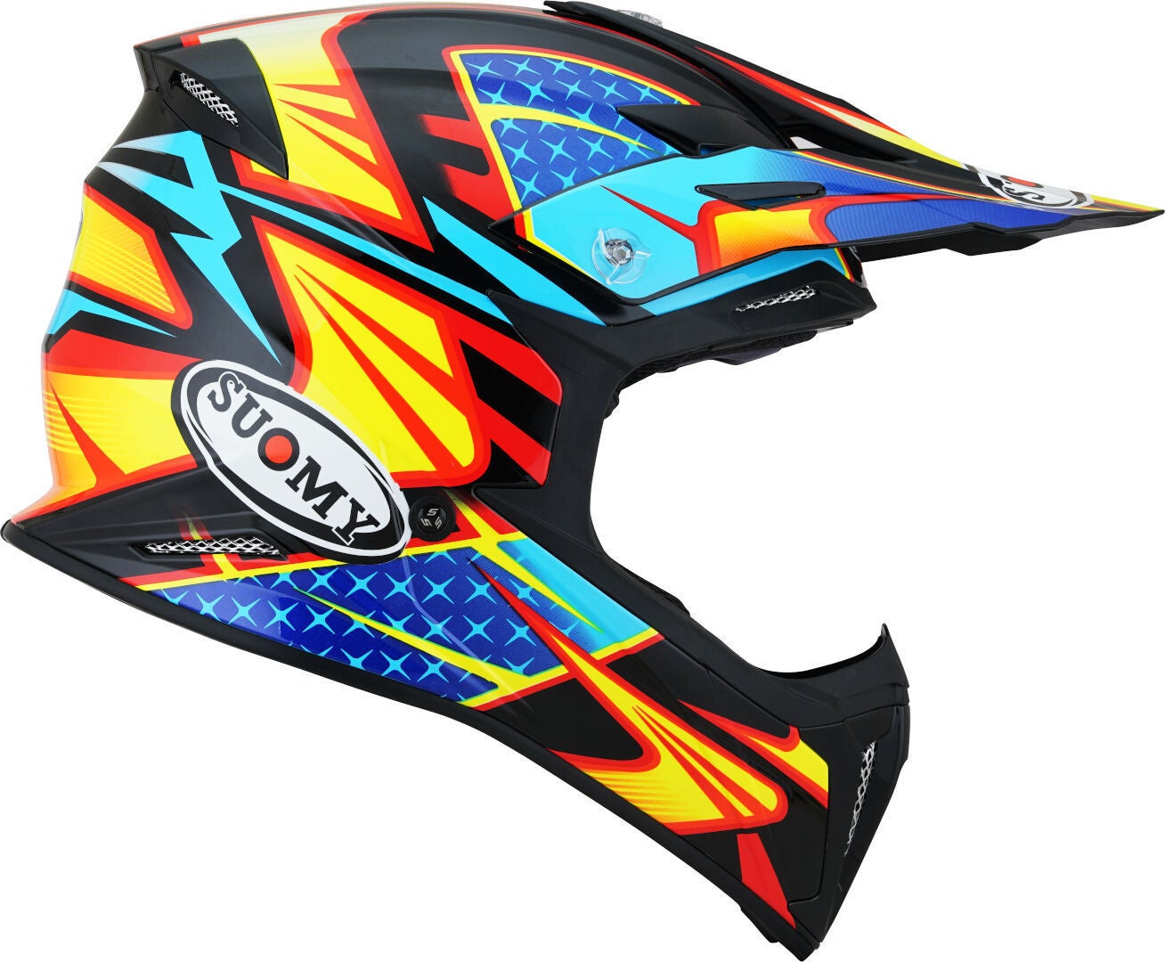 Suomy X-Wing Duel Casco motocross nero/giallo XL (61/62) Figura 6