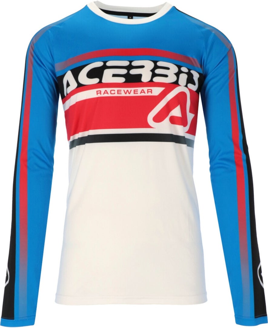 Acerbis MX Linear Lugo Motorcross Jersey wit/blauw XL Figuur 5