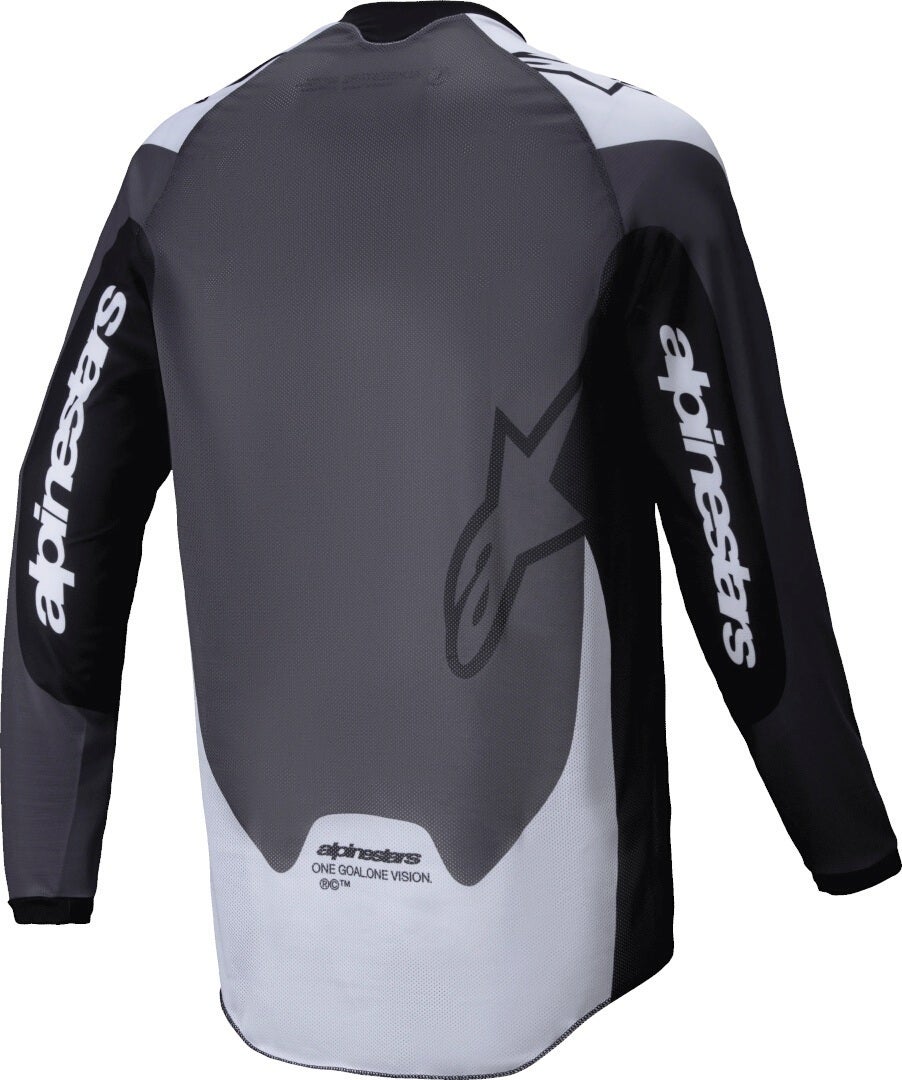 Alpinestars Pro-Dura Motocross trøje sort/grå/hvid L Figur 2