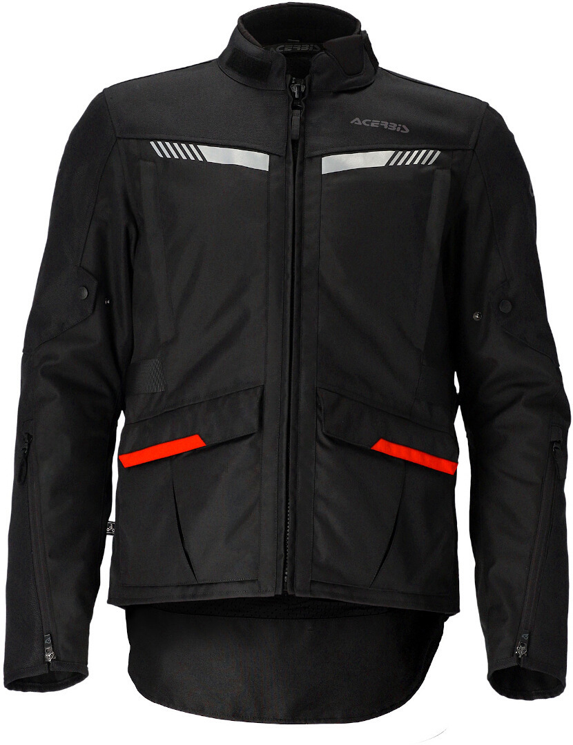 Acerbis X-Trail Motorcycle Textile Jacket black/red M Figure 5