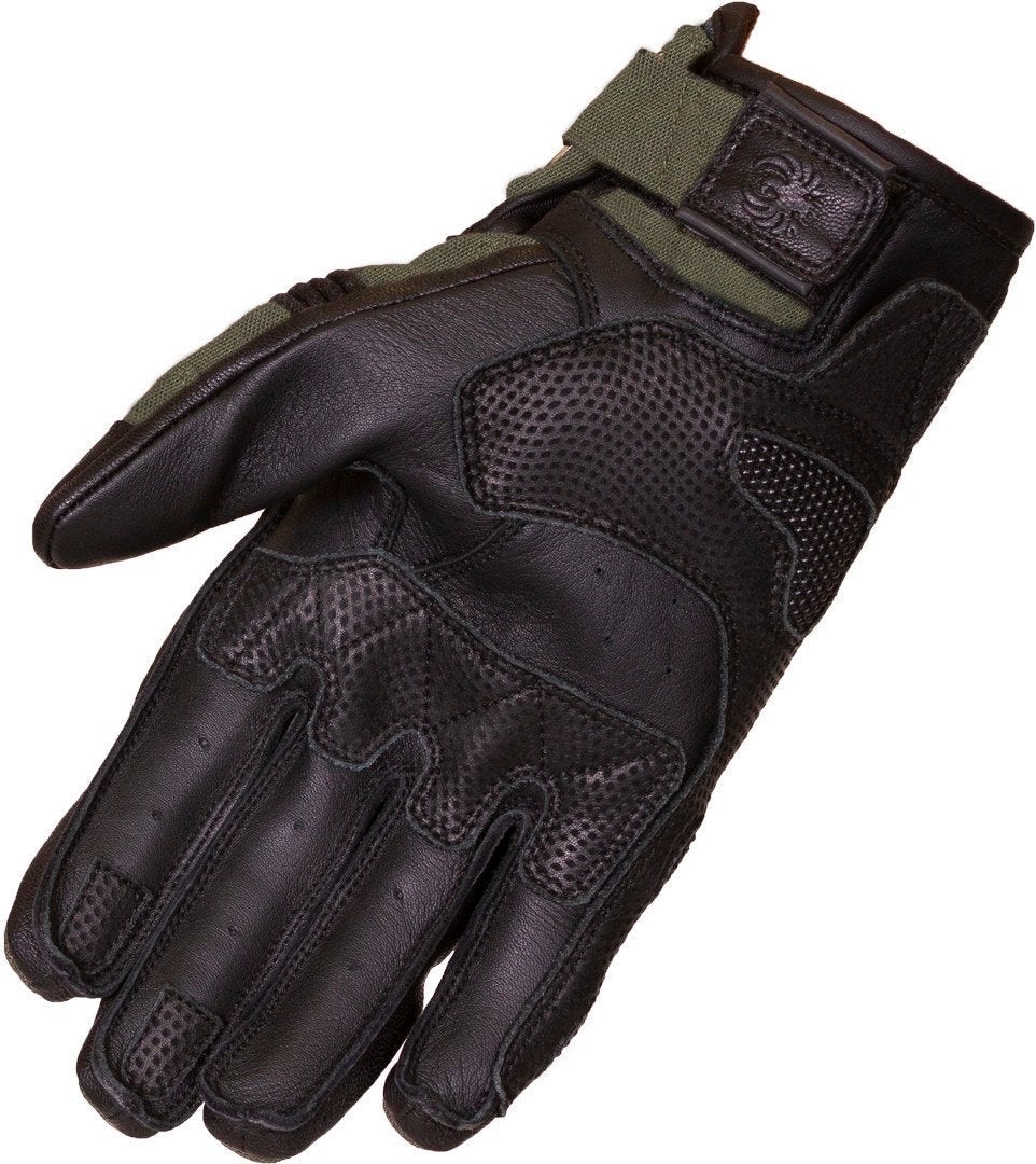 Merlin Mahala Raid D3O Motorradhandschuhe grün L Abbildung 3