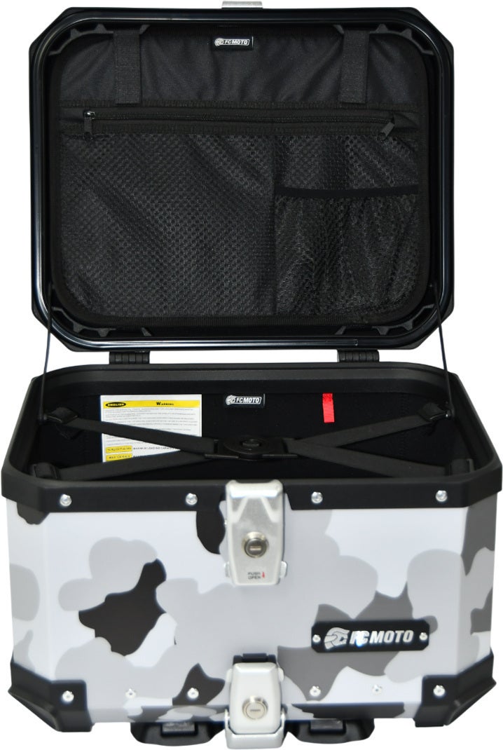 FC-Moto Terreno EVO Camo 45 L Alu Topcase Camoflage blanc Figure 5