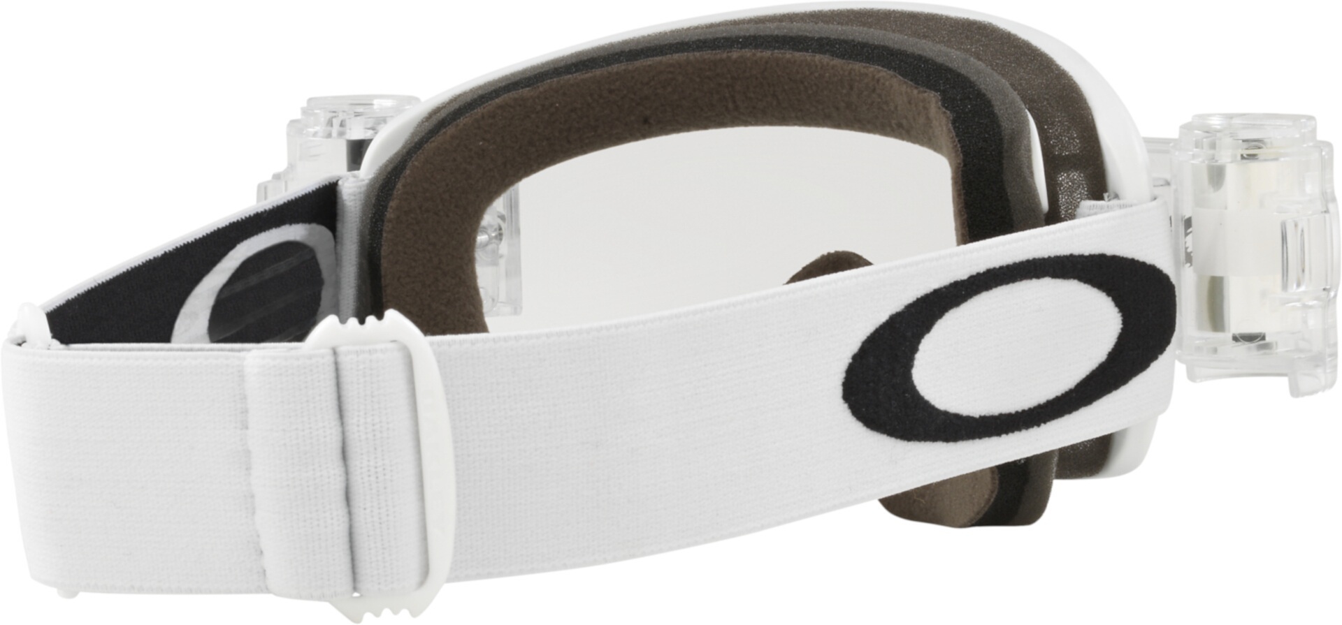 Oakley O-Frame 2.0 Pro Race Ready Matte Roll Off Motocross Goggles white Figure 6