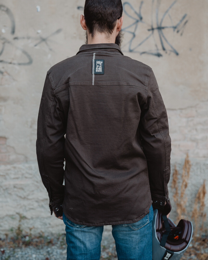 HolyFreedom Marrom Blouson textile de moto M Figure 8