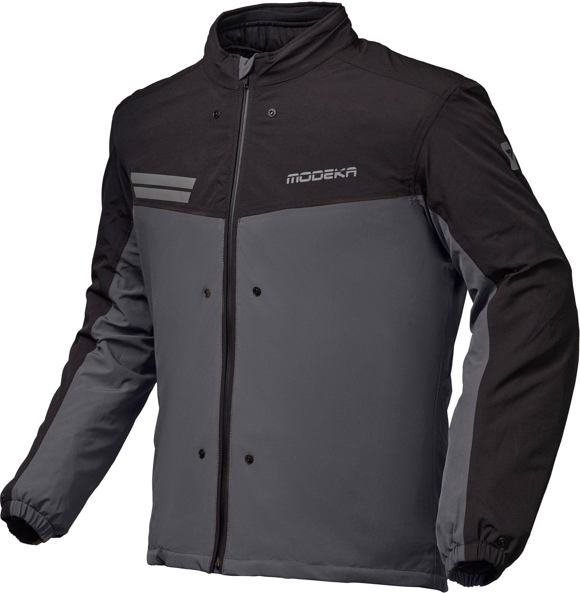 Modeka Atlaz Motorcycle Textile Jacket dark grey/black 5XL Figure 2