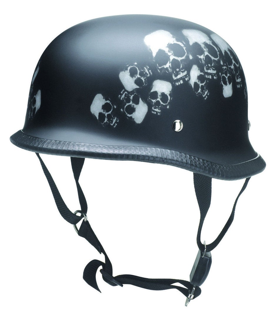 Redbike RK 305 Skull Oldtimer 제트 헬멧 남성 (57/58) 그림 1